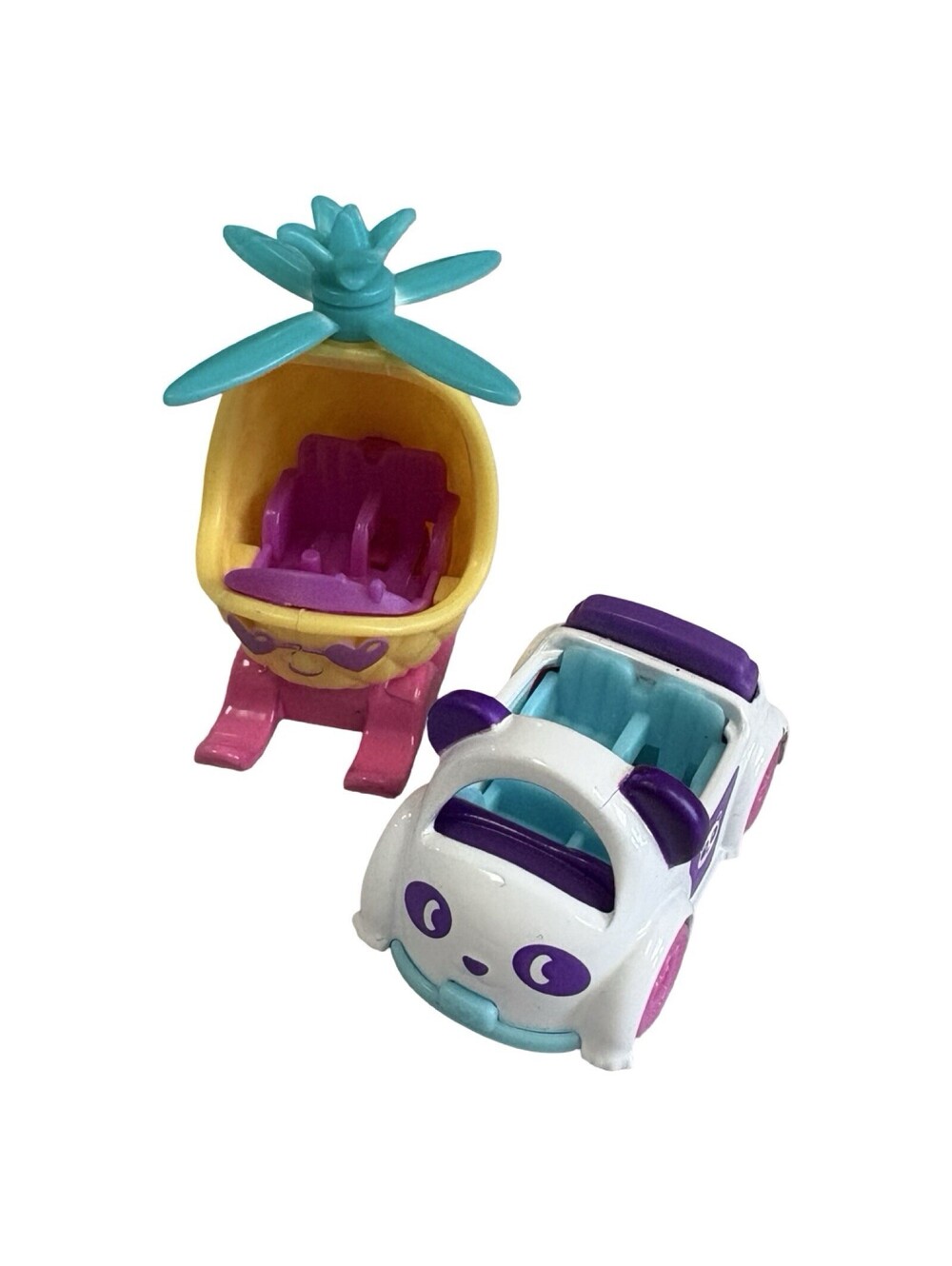 Lot of 2 My Little Pony Cars Toy Vehicles Collectible